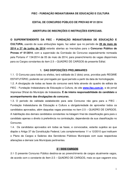 1 fiec - funda&ccedil;&atilde;o indaiatubana de educa&ccedil;&atilde;o e cultura edital de
