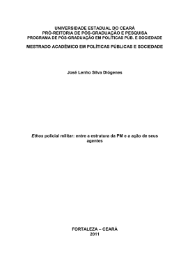 Ethos policial militar