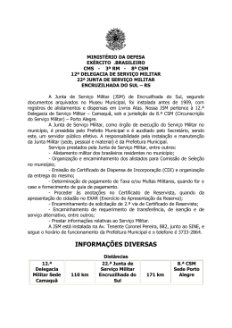 INFORMA&Ccedil;&Otilde;ES DIVERSAS - Prefeitura de Encruzilhada do Sul