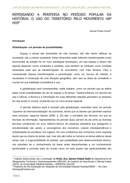 Globaliza&ccedil;&atilde;o: um per&iacute;odo de possibilidades