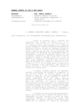 habeas corpus 91.952-9 são paulo relator : min. marco aurélio