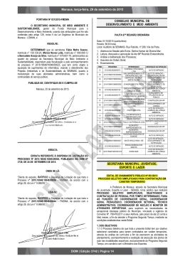 Documento Edital