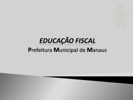 Educação Fiscal em Manaus | PDF