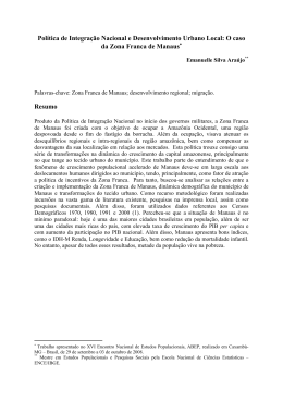 Pol&iacute;tica de Integra&ccedil;&atilde;o Nacional e - Abep