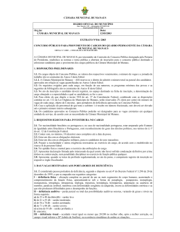 C&Acirc;MARA MUNICIPAL DE MANAUS Data