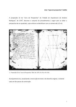 Da 1&ordf; regra de perspectiva