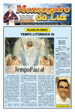 Setembro 2015 - Par&oacute;quia Santo Ant&ocirc;nio Sant`Anna Galv&atilde;o