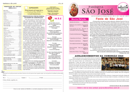 Informativo Paroquia Sao Jose Maio 2015.cdr