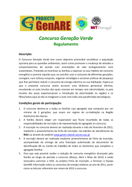 Concurso Geração Verde - Green Islands