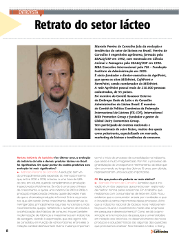 Retrato do setor l&aacute;cteo