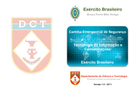 Cartilha Emergencial de Seguran&ccedil;a