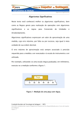 Algarismos Significativos