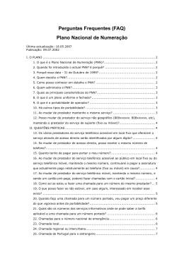 Perguntas Frequentes (FAQ)