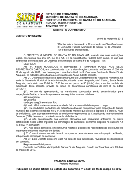 decreto nº 006/2012
