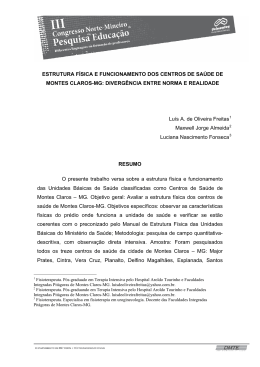 ESTRUTURA F&Iacute;SICA E FUNCIONAMENTO DOS - VII Coped-NM