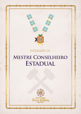 INSTALA&Ccedil;&Atilde;O MESTRE CONSELHEIRO ESTADUAL
