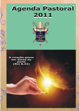 Agenda Pastoral 2011 - Arquidiocese de Fortaleza