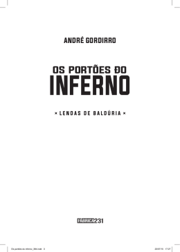 Os Port&otilde;es do Inferno