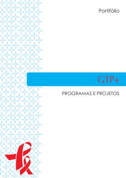 Portif&oacute;lio Completo - Grupo de Trabalhos em Preven&ccedil;&atilde;o Posithivo