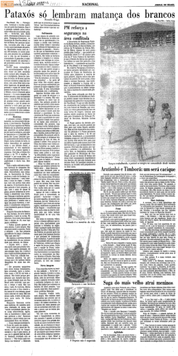 Pau-Brasil, BA _ Persegui ções, matanças e muitas menti ras por