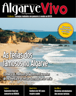 Edi&ccedil;&atilde;o n&ordm;55 - Algarve Vivo