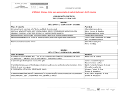 Programa&ccedil;&atilde;o Geral