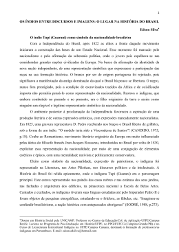 Texto História Indígena para resenha (Estágio II)