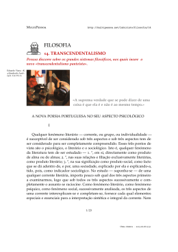 FILOSOFIA - MultiPessoa