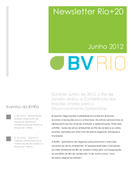 Newsletter BVRio