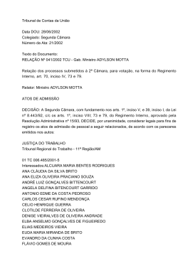 28/06/2002 Colegiado: Segunda C&acirc;mara N&uacute;mero da Ata: 21/2002