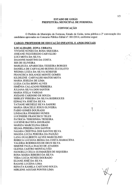 2&ordf; Convoca&ccedil;&atilde;o