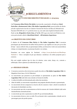 REGULAMENTO MissPinUp The Sailor 2015