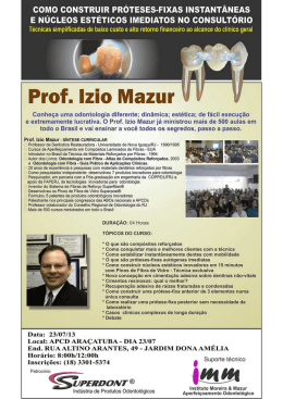 Folder Ara&ccedil;atuba em PDF
