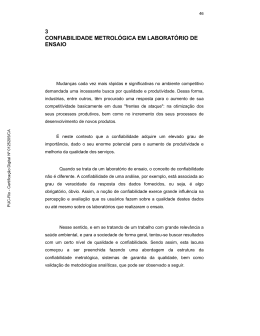 3 confiabilidade metrol&oacute;gica em laborat&oacute;rio de ensaio