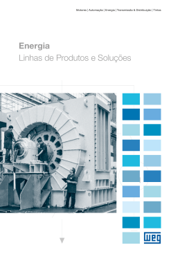 Energia Linhas de Produtos e Solu&ccedil;&otilde;es