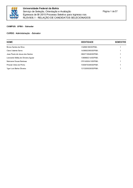Campus Salvador - Ufba - Universidade Federal da Bahia
