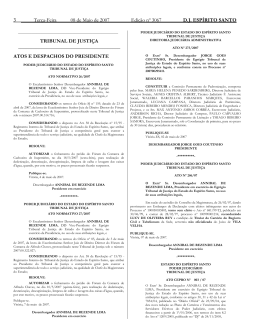 Word Pro - 08052007.lwp - Tribunal de Justiça do Espírito Santo