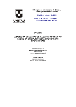 dce0215 an&aacute;lise da utiliza&ccedil;&atilde;o de m&aacute;quinas virtuais no