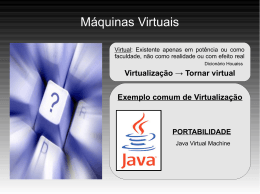 M&aacute;quinas Virtuais - Wiki Cursos IFPR