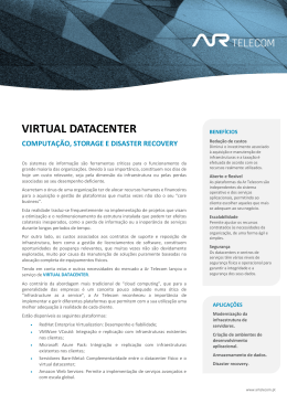 Virtual datacenter booklet
