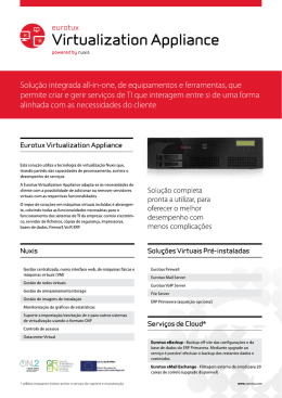 “É Virtualization Appliance