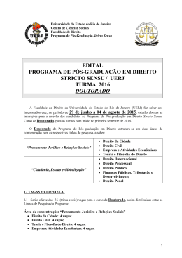 Edital do Doutorado - CEPED - Centro de Estudos e Pesquisas no