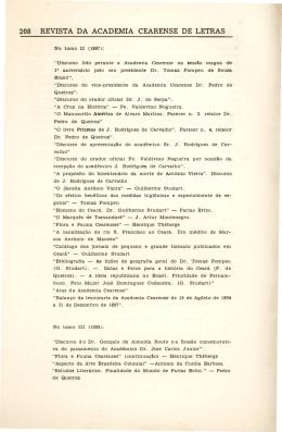 Academia Cearense de Letras S&iacute;ntese Hist&oacute;rica