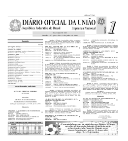 Sumário Atos do Poder Judiciário