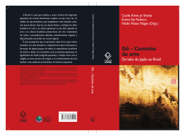 D&ocirc; &ndash; Caminho da arte - Reposit&oacute;rio Institucional UNESP