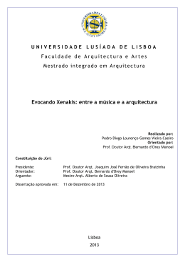 E Evocand do Xena akis - Universidades Lus&iacute;ada