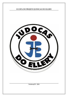 II COPA DO PROJETO JUDOCAS DO ELLERY- Projetos