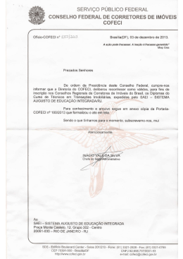sERVIÇo PÚBLICO FEDERAL
