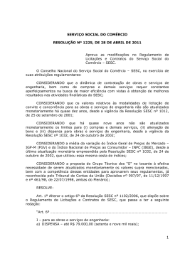 Resolução nº 1225/2011