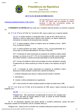 Lei n° 12.514, de 28/10/2011 (Arquivo PDF) - CRA-RS